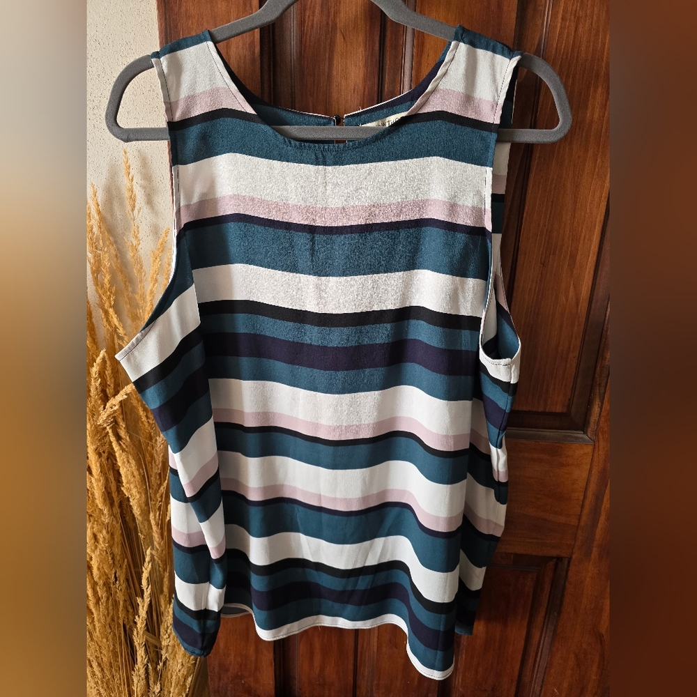 41Hawthorn sleeveless, XXL, Teal/Tan/White/Black